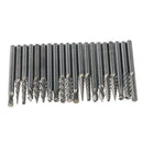 Set of 20pcs 1/8" Tungsten Carbide cutter Rotary Burr Set CNC Engraving Bit