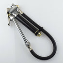 Air Tire Pressure Filler Dual Chuck Inflator Car Gauge 12inch Compressor Hose