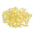 13mm Nylon Syringe Driven Filter 0.22Ã‚Âµm Organic Solution Membrane -Yellow