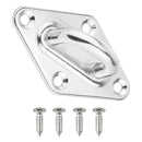 Pad Eye Plate Boat Bimini Rigging - 79mm Length - Marine Stainless Steel