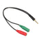 Headphone Adapter, Headphone Splitter (3.5mm Stereo Male to 2 x 3.5mm Femal F3F7