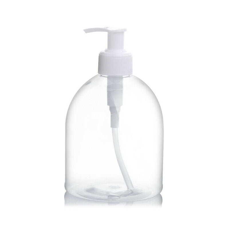 Portable Transparent Empty Spray Bottle Refillable Lotion Container (500ml)