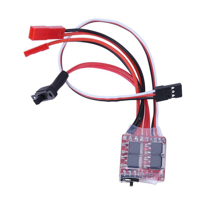 20A RC ESC Brush Motor Speed Controller w/ Brake for RC Car Boat Tank Control