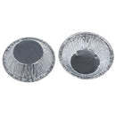 250 Pcs Circular Egg Tart Tins Cake Cups for Kitchen Baking X6G9