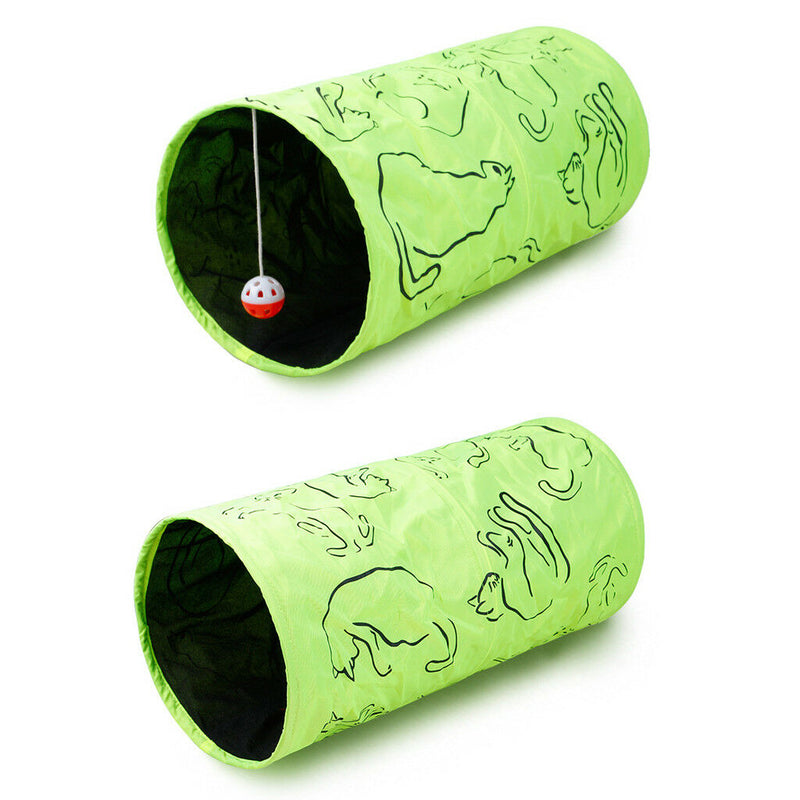Kitten Tunnel - Safe Entertainment for Your Pet Cat & Kitty, Small Animals