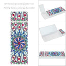 DIY Mandala Special Shaped Diamond Painting 2 Grids Students Pencil Case