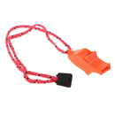 5PCS Safety Whistles with Lanyard Boating Camping Hiking Hunting Emergency