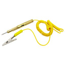 DC 6V 12V 24V Circuit Tester Diagnostic Tool Trailers Yellow Metal Probe Lamp