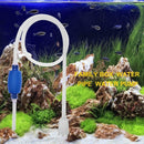 Aquarium Fish Tank Vacuum Siphon Gravel Suction Filter Cleaner Water Change