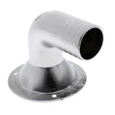 Heavy Duty 1-1/4" Boat Deck Drain Fitting 90 Deg 316 Stainless Steel for Marine