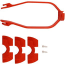 Electric Scooter Mudguard Bracket Support With 3 Vibration Dampers For M365 I3H5