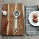Stainless Steel Egg Cutter Wedge Shredder Boiled Eggs Cutter Gadgets O4P7
