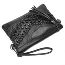 Women Sheepskin Solid Color Mini Messenger Bag Shoulder Crossbody Bag