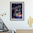 5D DIY Full Drill Diamond Painting Letter Embroidery Mosaic Craft Kit Decor