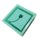 1X(New Concrete Mold Moss Mini House Fleshy Flower Pots Silicone Mold Table