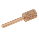 4pcs 6mm Shank Diamond Mounted Points Grinding Carving Burr Grit: 46/100 Head