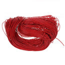 45 meters Waxed Cotton Cord Lacing - Red M6F1