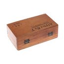 70pcs Alphabet Letter Number Wood Rubber Stamps Set Wooden Box Multi-purpo QOS