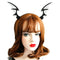 Bat Wings Ears Hair Hoop Halloween Party Headband Hairband Headwear Cosp Gw