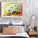 DIY Full Round Drill Color Flower Fruit Picture Painting Kit Diamond Decor