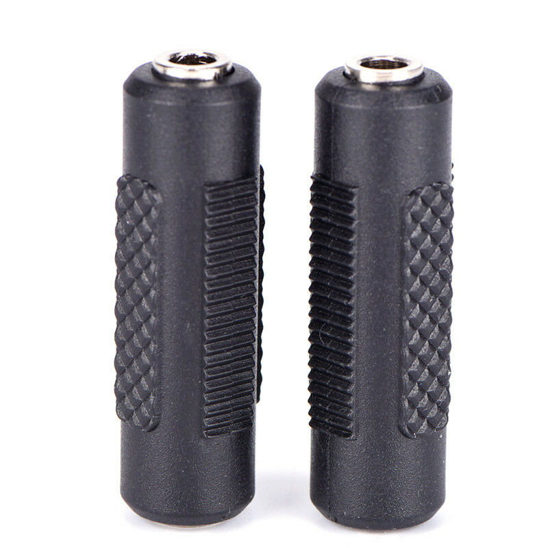 stereo 3.5mm aux female to female audio converter coupler adapters connector OE