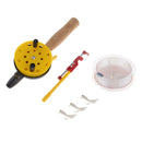 Winter Ultra-light Fishing Rods Kit 41cm Ice Fishing Rod with Reel Mini Pole