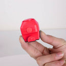 Electric Bicycle Bell Loud Volume ABS MTB Road Bike Handlebar Bell (Red)