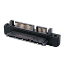 SATA 22 Pin Male to 22 Pin Female Right Angle Adapter U4I4