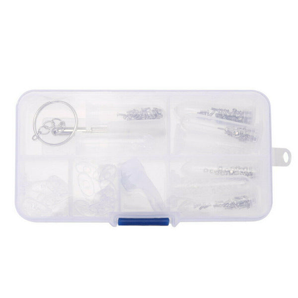 Eyeglass Sun Glasses Screw Nut Nose Pad Optical Repair Tool Assorted Kit A#S