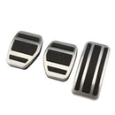 Car Gas Fuel Pedal Brake Clutch Pedal Cover for Peugeot 2008 15-18 207 Cc S