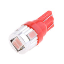 2pcs T10 6-SMD 5630 LED Bulb Wedge Light for Car Motorcycle Boat Pink