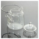 Elegant Glass Teapot Handle Heat Resistant For Blooming Oolong Black Tea 35 T6P9