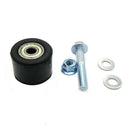 1Pcs 8mm Black Motorcycle Chain Roller Slider Tensioner Wheel Guide OZ