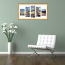5pcs 5D DIY Full Drill Square Diamond Painting Aerial Bridge Cross Stitch