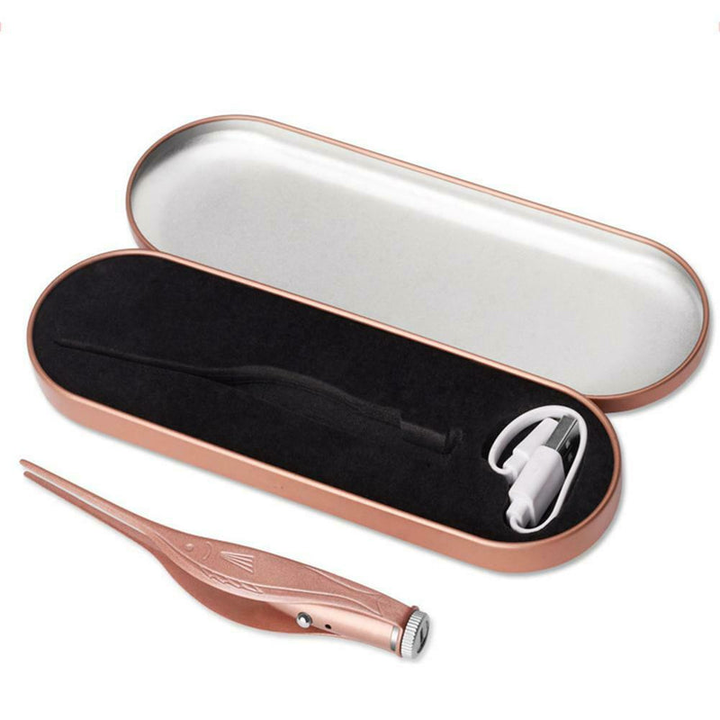 Luminous Earpicks Tool Ear Wax Tweezers USB Charging Earpick for Children