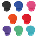 Wristband Mouse Mat Pad With Gel Foam Rest Wrist Support For Laptop Orange