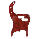 Red Tortoise Shell Piguard 3 Ply Scratch Plates For Bass PB Guitars