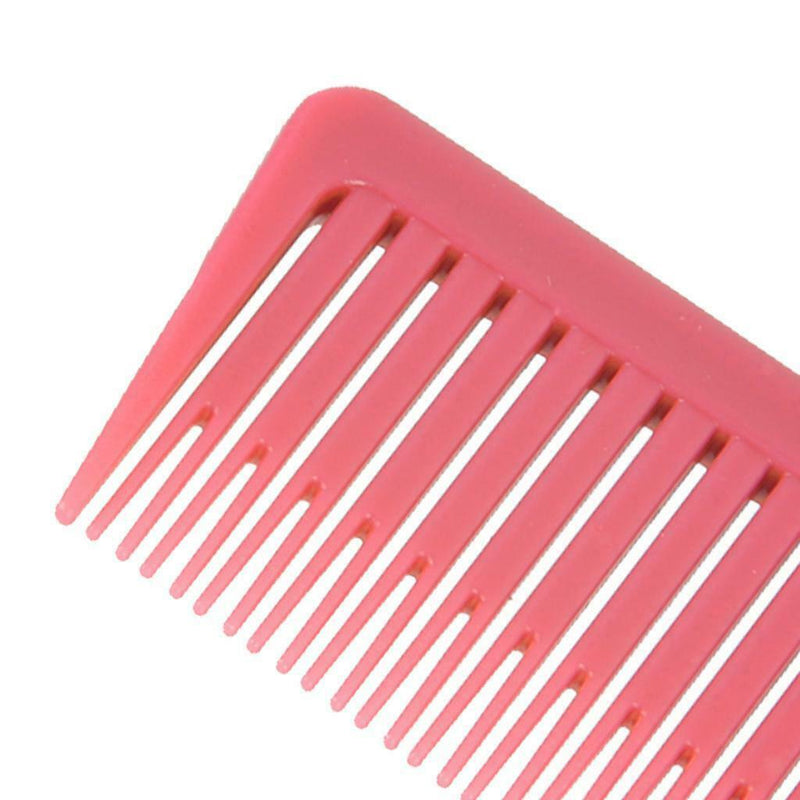 3x Plastic Weave Highlighting Foiling Hair Comb Combs Brush Tool Pin Tail