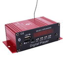 Mini Car Amplifier 2 Channel HIFI Audio Power Amplifier Bluetooth Stereo Ca I6O8