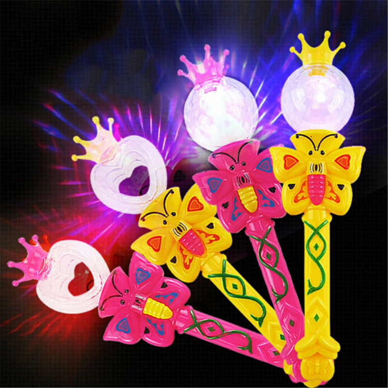 Magic Lighting Stick Toys Flashing Glowing Light Up Wands Luminous Gift Toys  lj