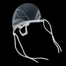 10Pcs Transparent Plastic Face Shield Anti-Splash Anti-fog Food Mouth Nose Cover