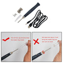 Mini Portable Soldering Iron Pen Kit LED Indicator 5V 8W USB Powered W HAD