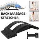 3 Height Adjust Back Stretcher Massager Pad Lower Lumbar Spine Pain Relief Tool#