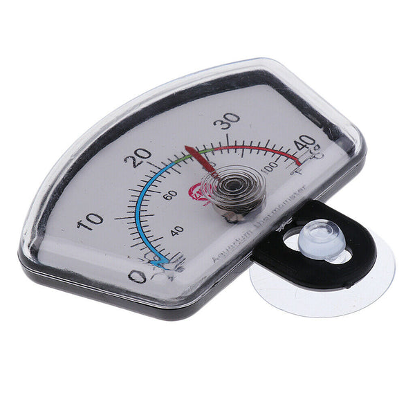 2pcs Waterproof Aquarium   Tank Pointer Thermometer Submersible with Suction