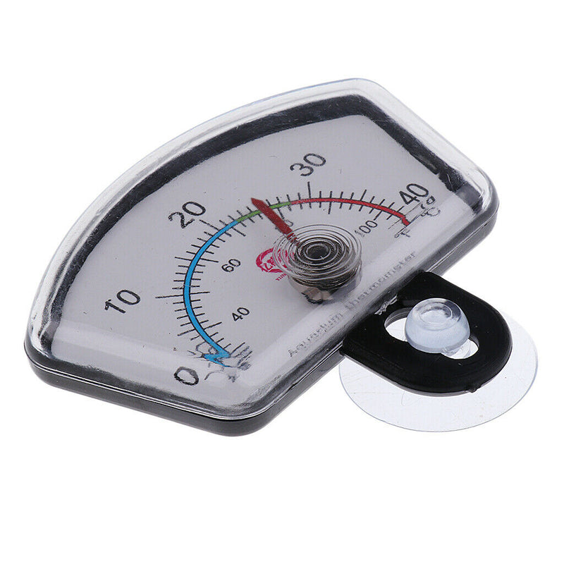 2pcs Waterproof Aquarium   Tank Pointer Thermometer Submersible with Suction