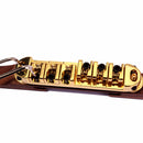 1 Set Rosewood 6 Strings Jazz Guitar Bridge with Roller Saddle Musical