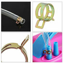 84 Pcs Spring Band Type Action Fuel Line Clamp Silicone Vacuum Hose Pipe Cl Y3R1