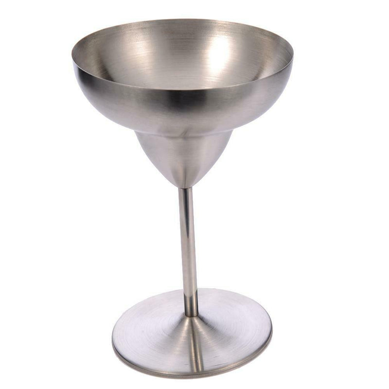 Stainless Steel Wine Glass Goblets Champagne Cocktail Glasses Whiskey Cup