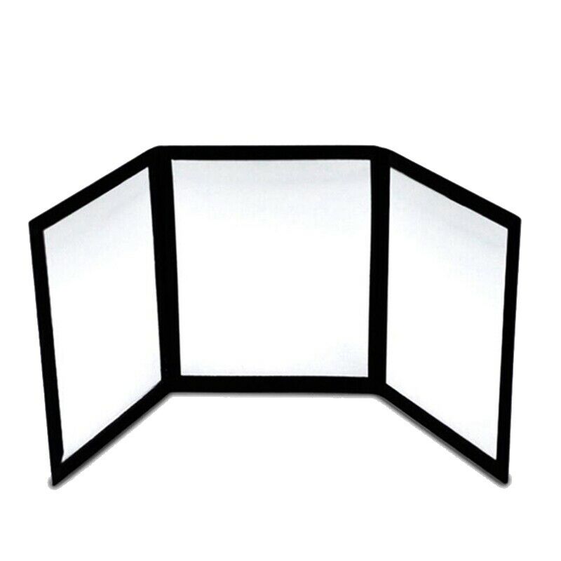 Three Way Practice Mirror Magic Props Practice Poker Coin Tricks Magic Prop W5O2