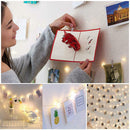 USB LED Photo Clips Lamp Garland Battery for Wedding Xmas Star Night (10m)  A